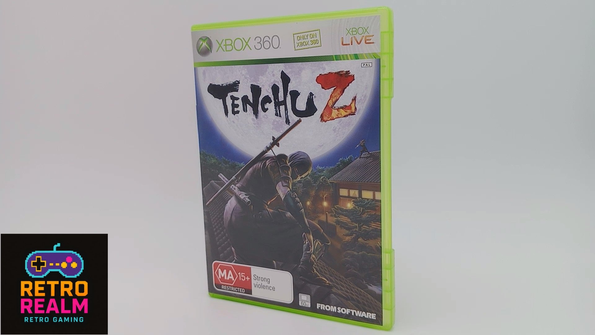 Tenchu Z for XBOX 360 PAL CID with Manual