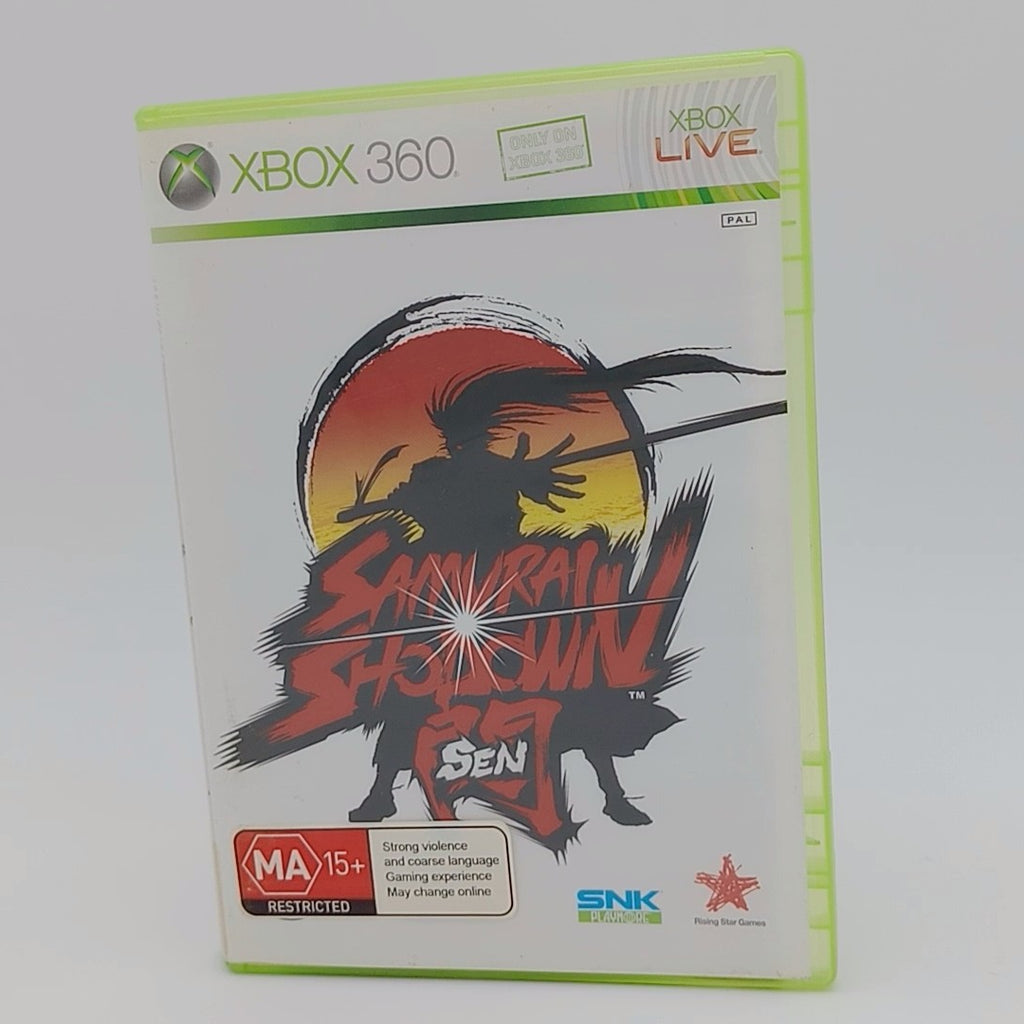 Samurai Showdown Sen for XBOX 360 PAL CID with Manual