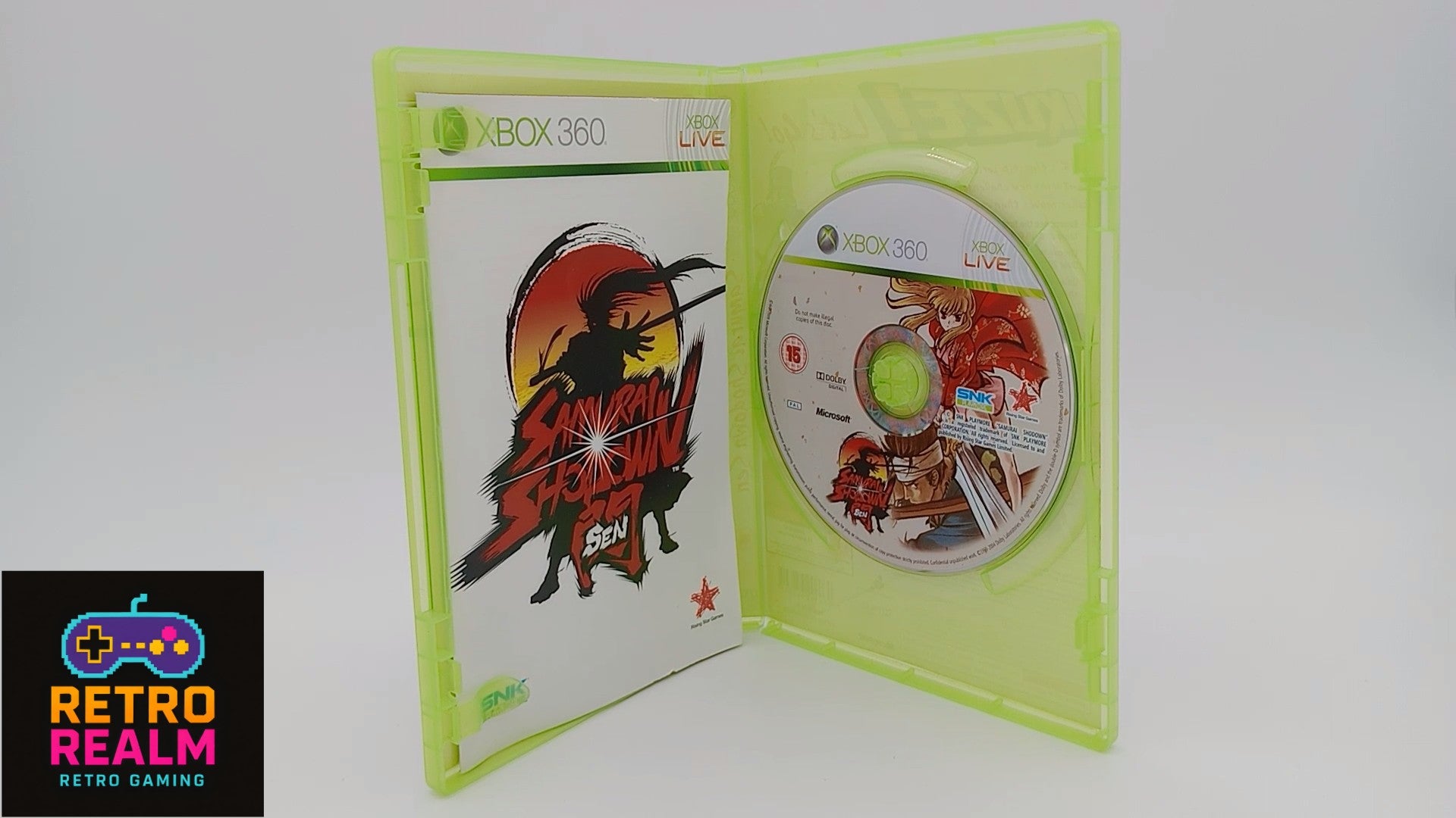 Samurai Showdown Sen for XBOX 360 PAL CID with Manual