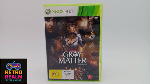 Gray Matter for XBOX 360 PAL CID with Manual