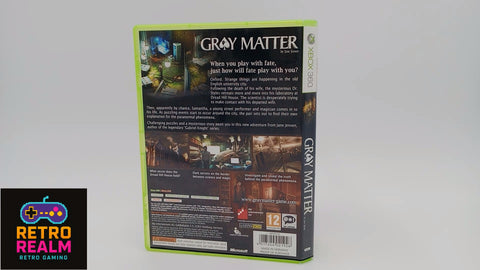 Gray Matter for XBOX 360 PAL CID with Manual