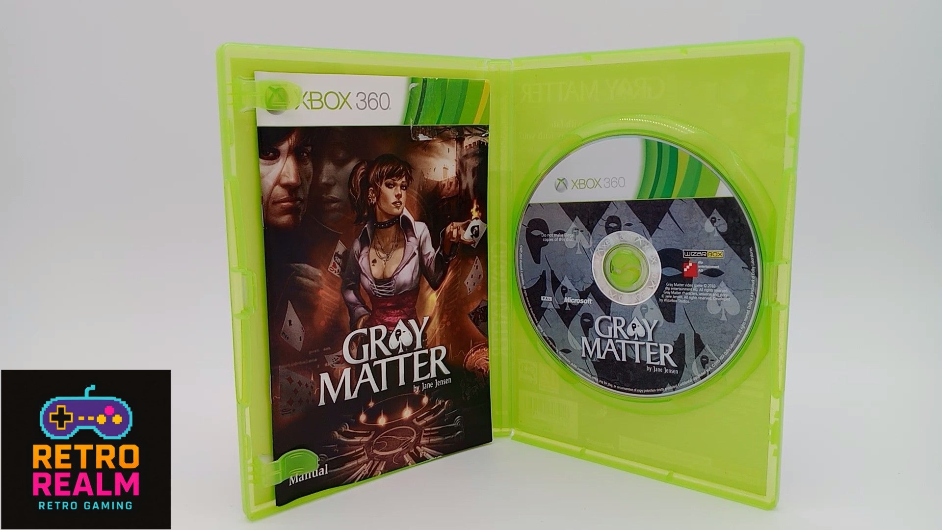 Gray Matter for XBOX 360 PAL CID with Manual