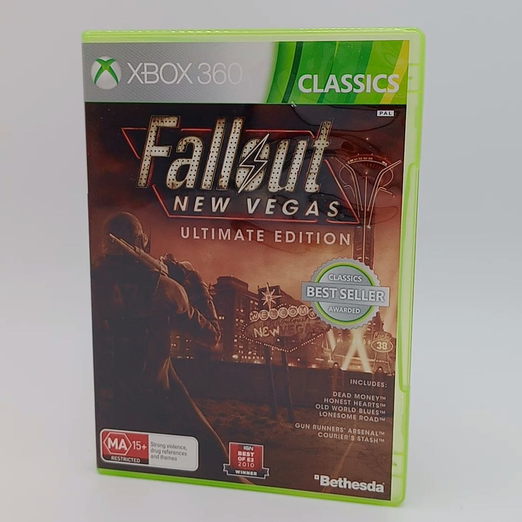 Fallout New Vegas Ultimate Edition for Xbox 360 PAL CIB with Manual