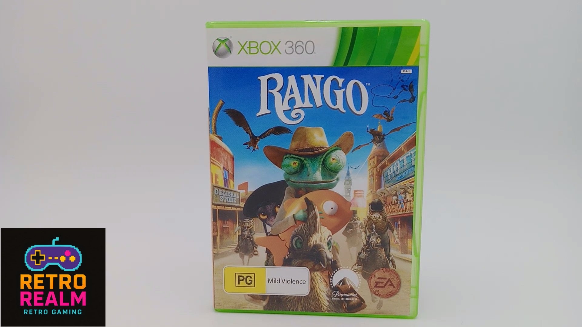 Rango for XBOX 360 PAL CIB with Manual