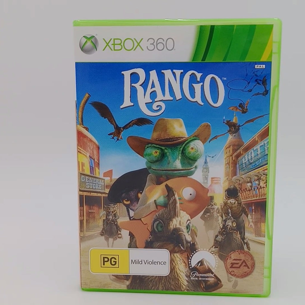 Rango for XBOX 360 PAL CIB with Manual