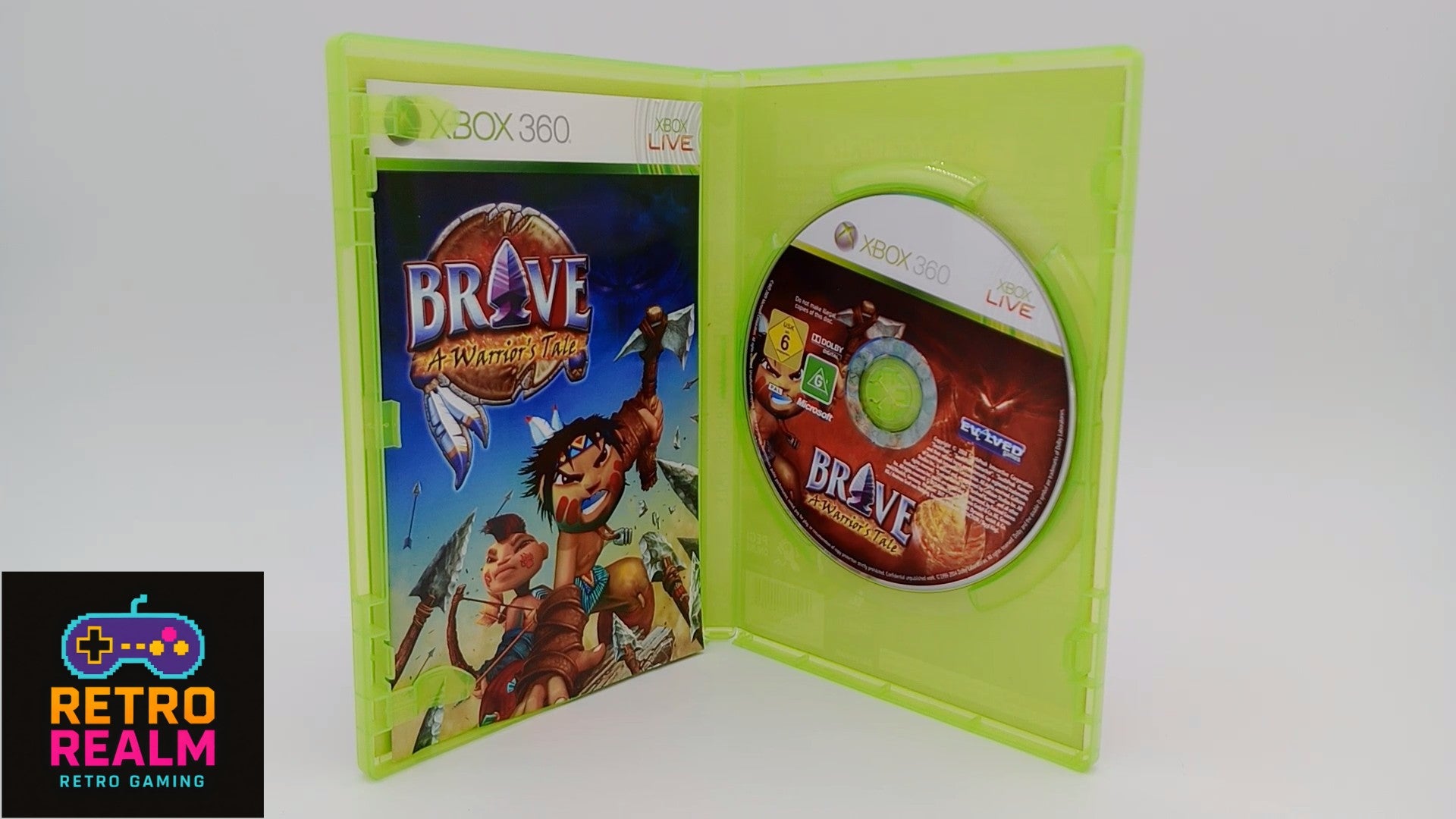 Brave A Warrior's Tale for XBOX 360 PAL CIB with Manual