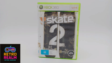 Skate 2 for XBOX 360 PAL CIB with Manual