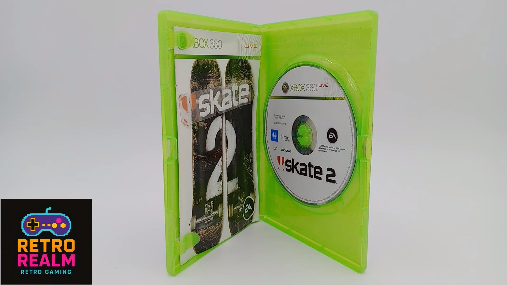 Skate 2 for XBOX 360 PAL CIB with Manual
