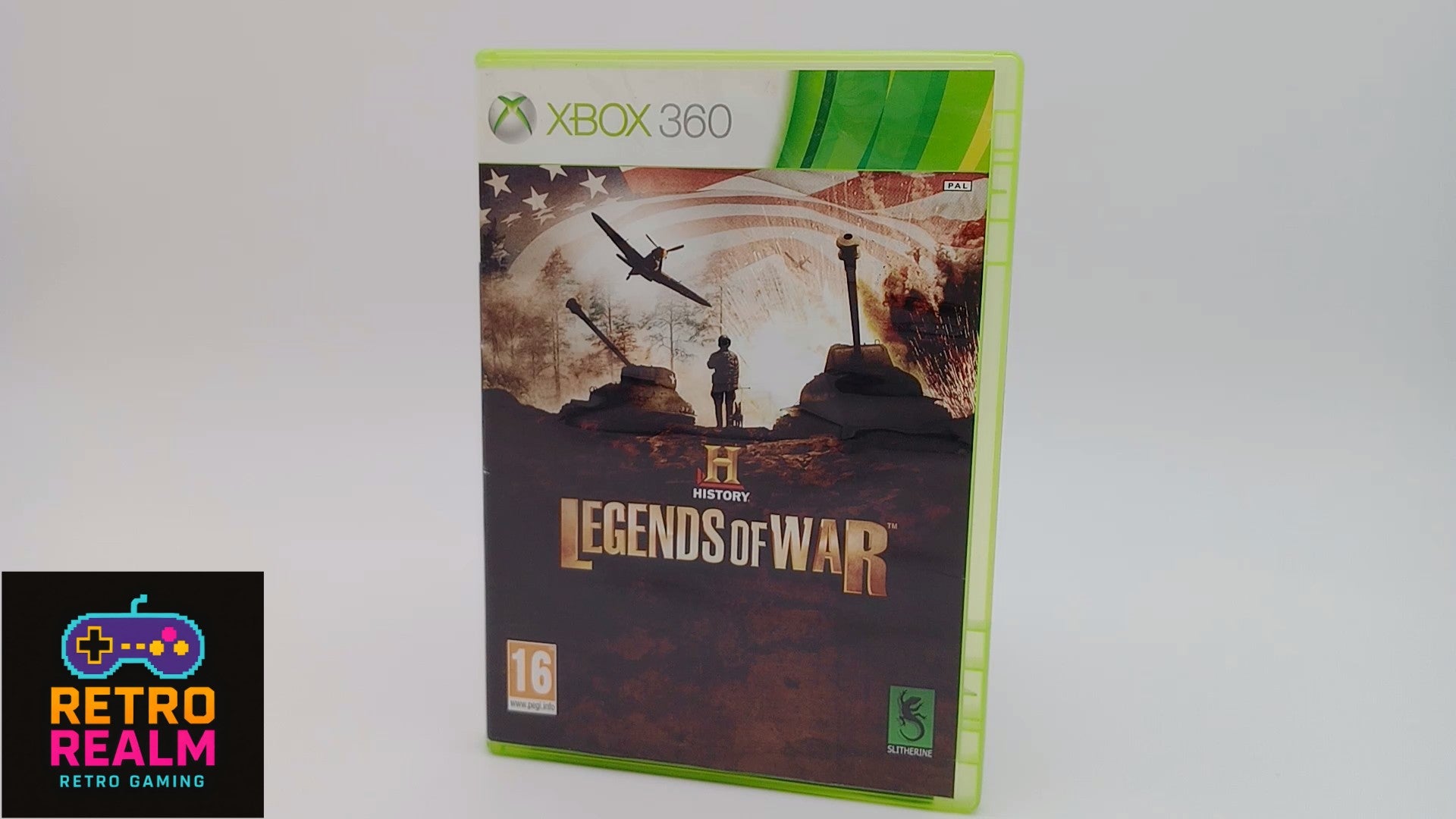 History Legends of War for XBOX 360 PAL CIB with Manual