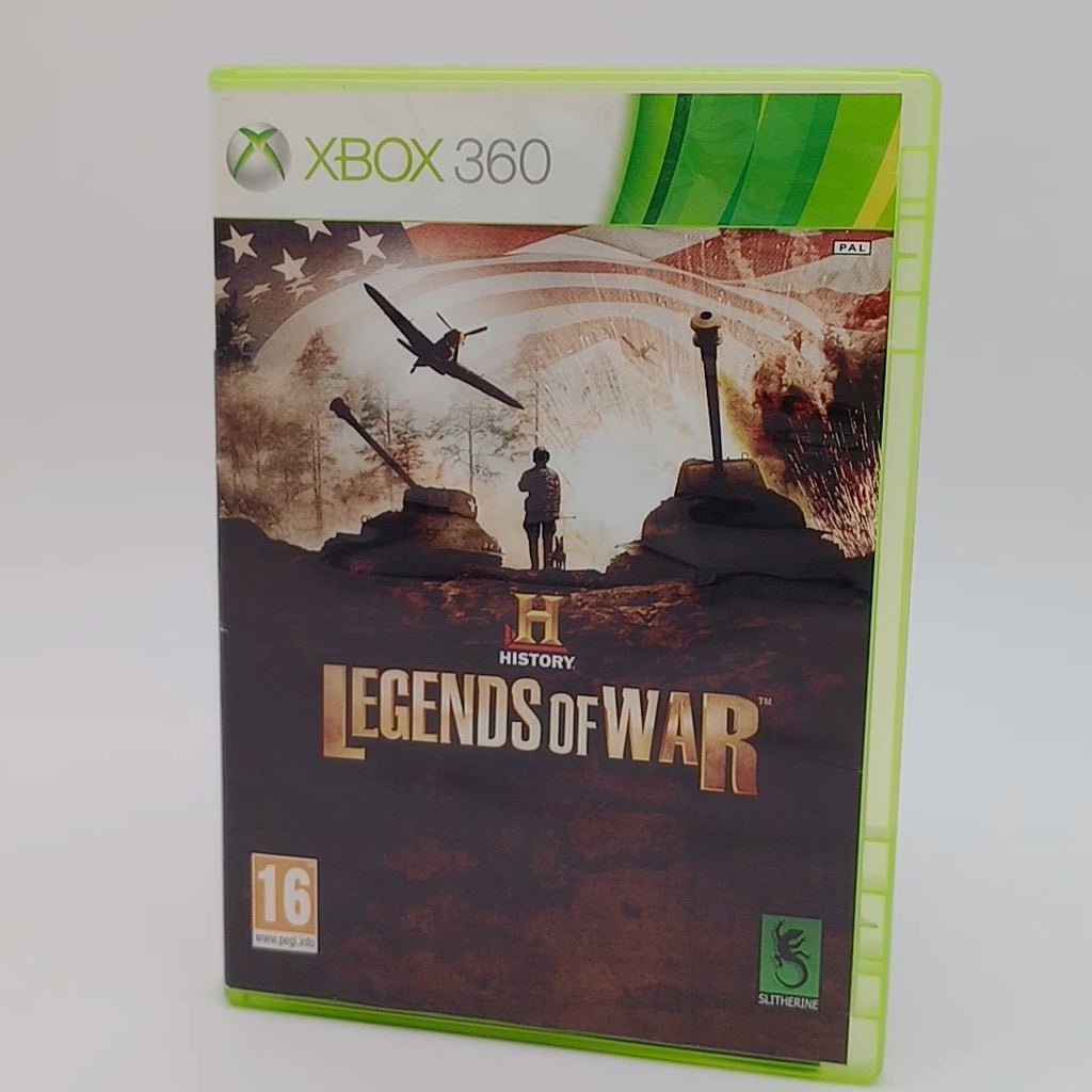 History Legends of War for XBOX 360 PAL CIB with Manual