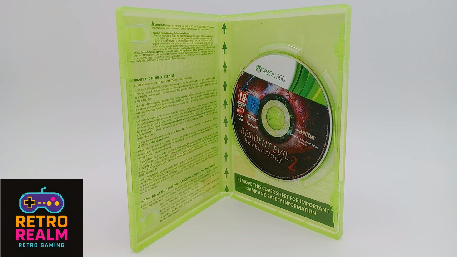 Resident Evil Revelations 2 Box Set for XBOX 360 PAL no Manual