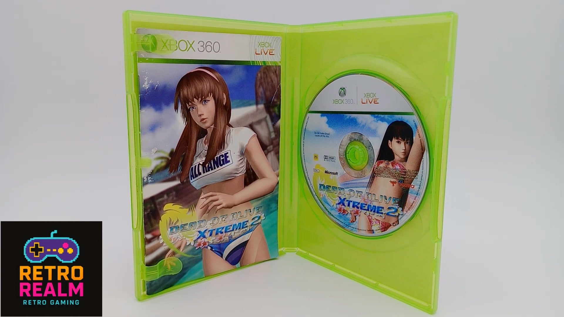 Dead Or Alive Xtreme 2 for XBOX 360 PAL CID with Manual