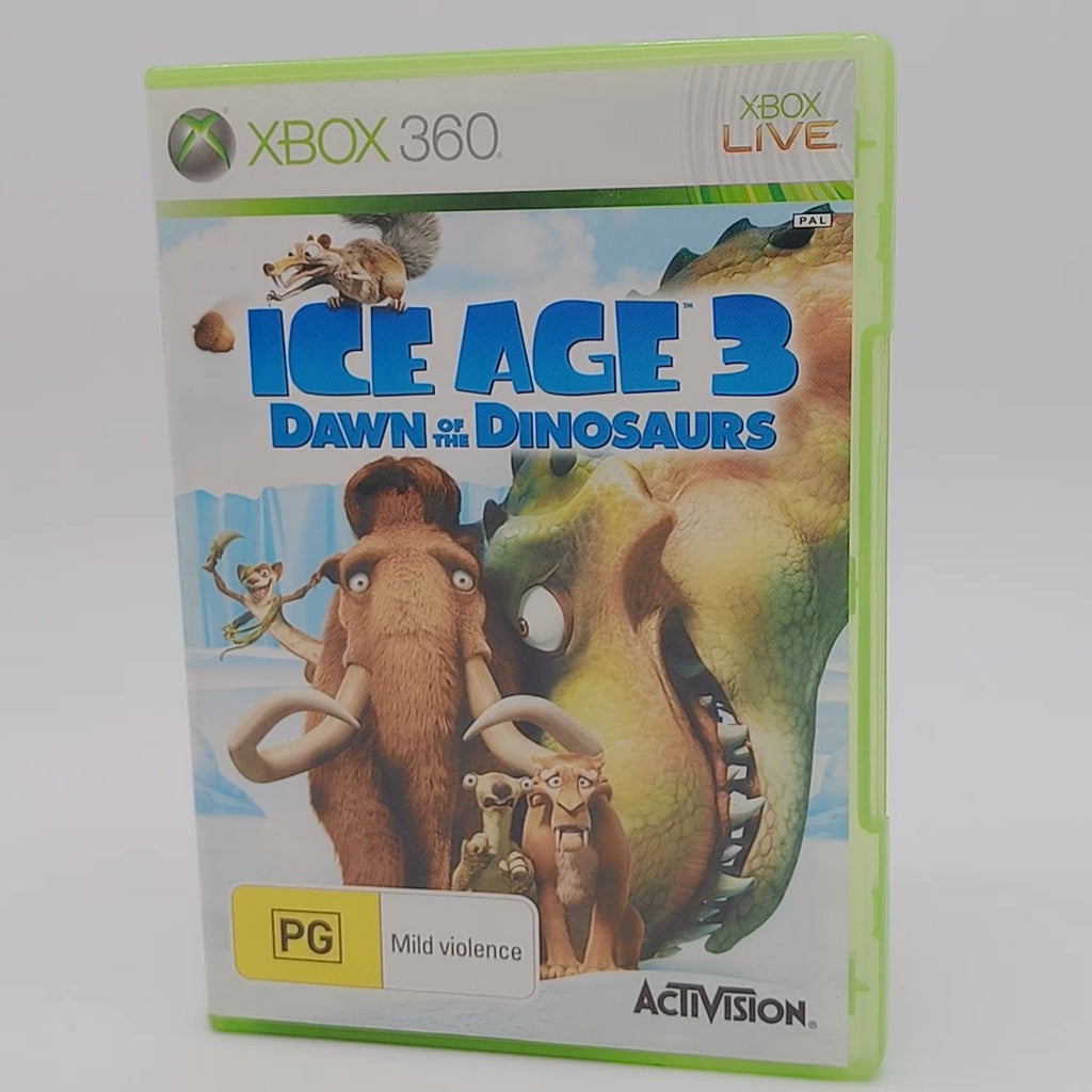 Ice Age 3 Dawn of the Dinosaurs for XBOX 360 PAL CID with Manual