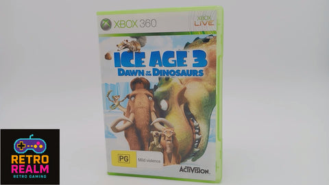 Ice Age 3 Dawn of the Dinosaurs for XBOX 360 PAL CID with Manual