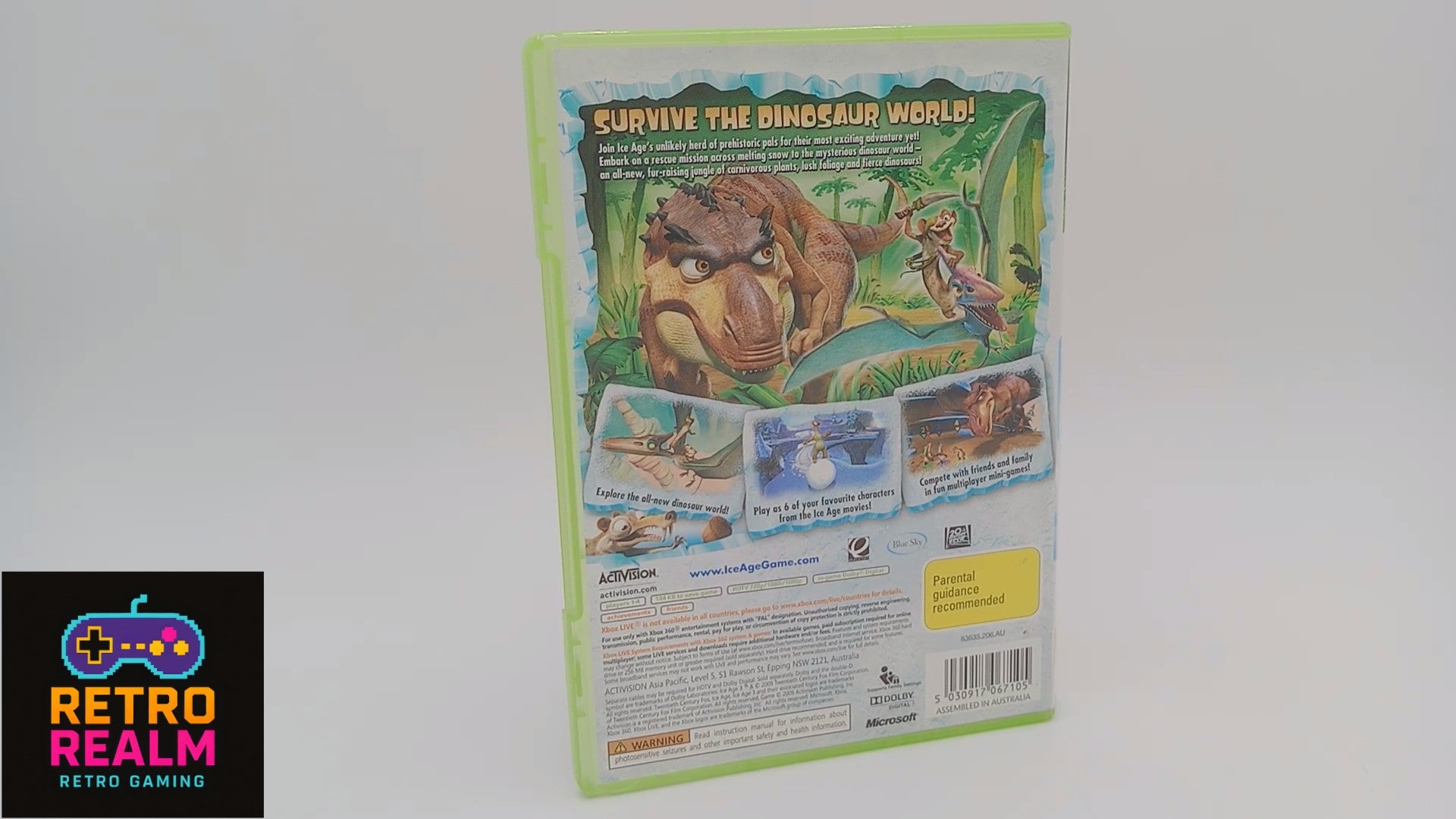 Ice Age 3 Dawn of the Dinosaurs for XBOX 360 PAL CID with Manual