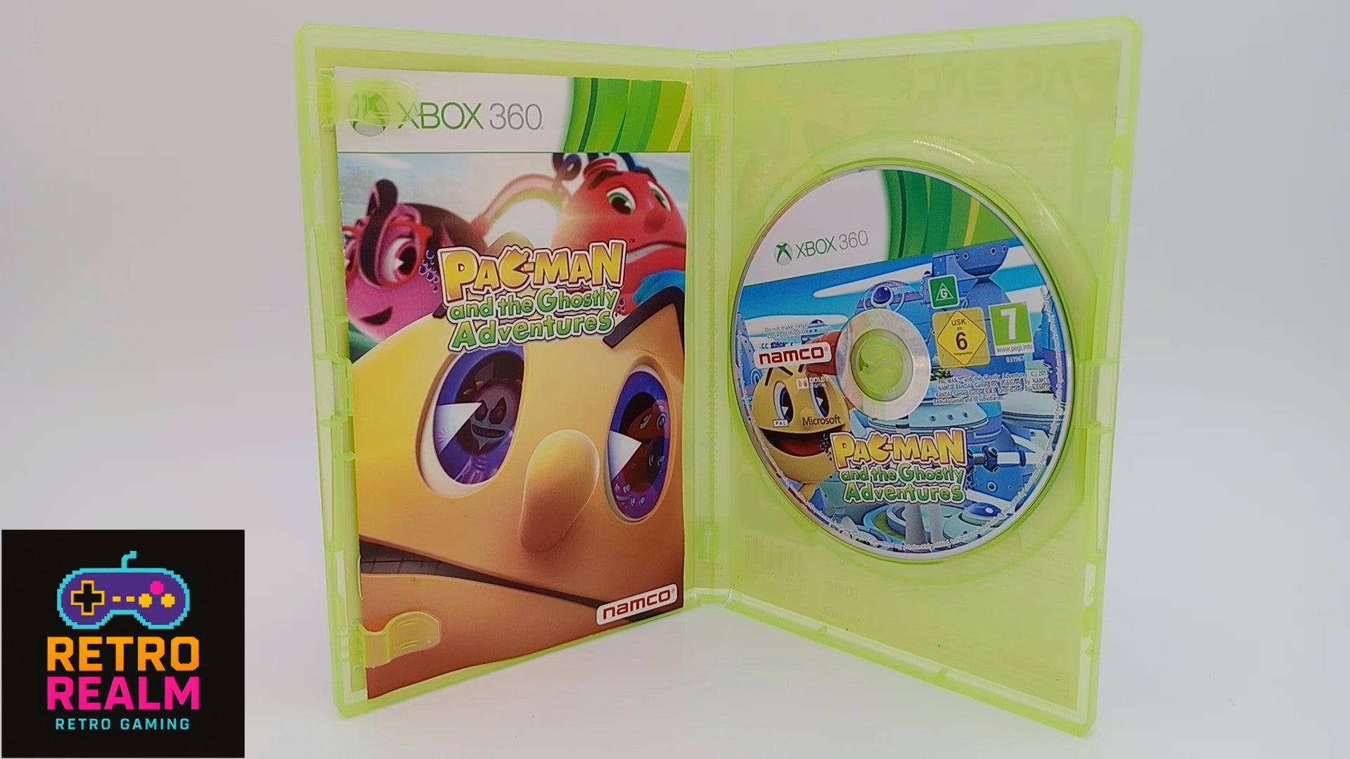 Pac-Man and the Ghostly Adventures for XBOX 360 PAL CID with Manual