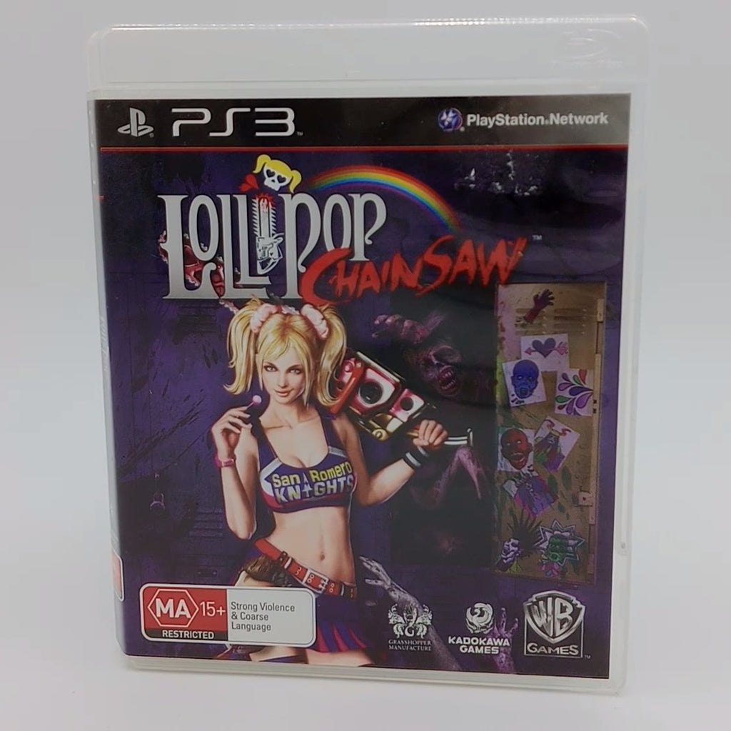 Lollipop Chainsaw for PlayStation 3 CID with Manual