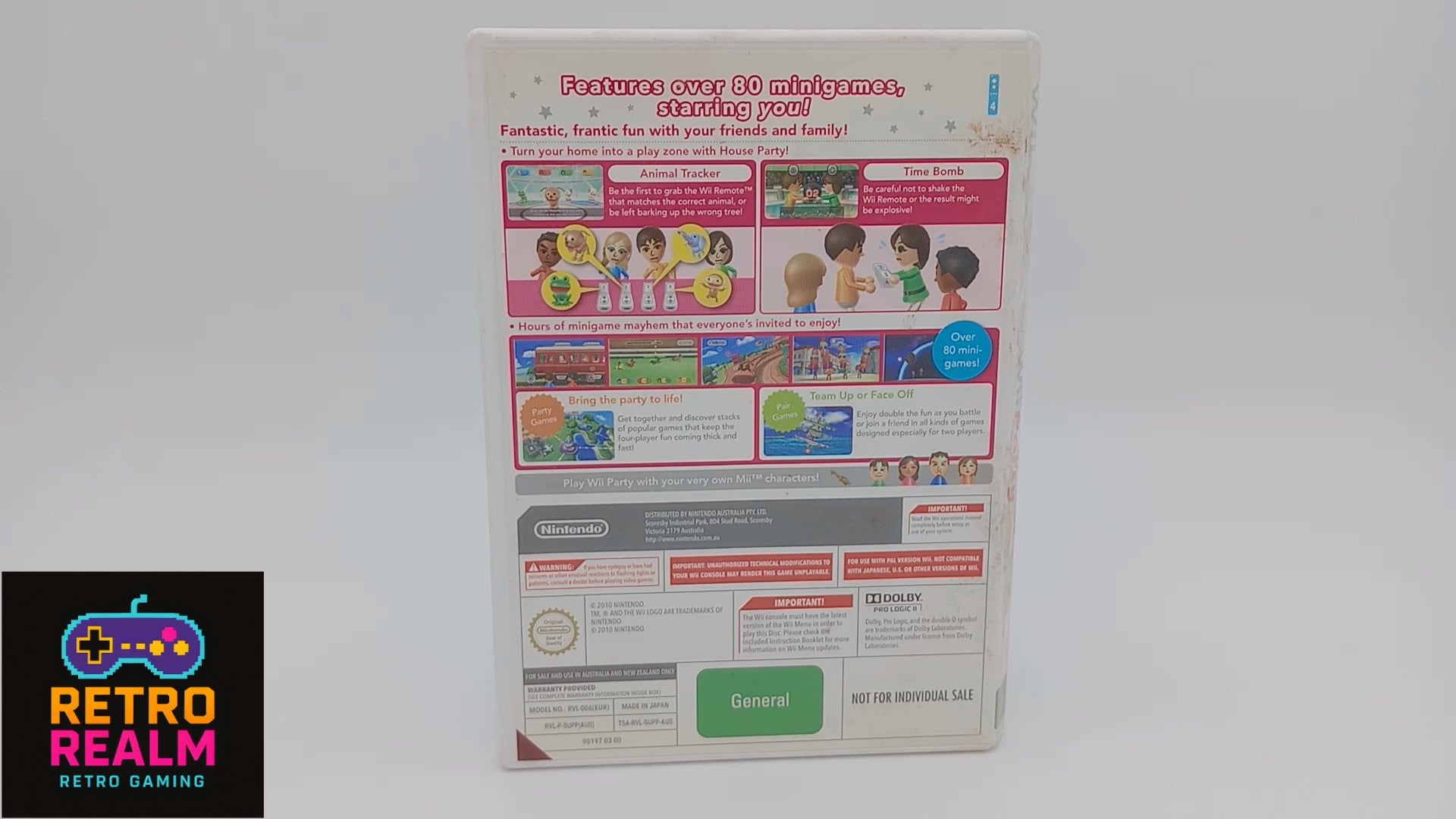 Wii Party for Wii PAL CID with Manual