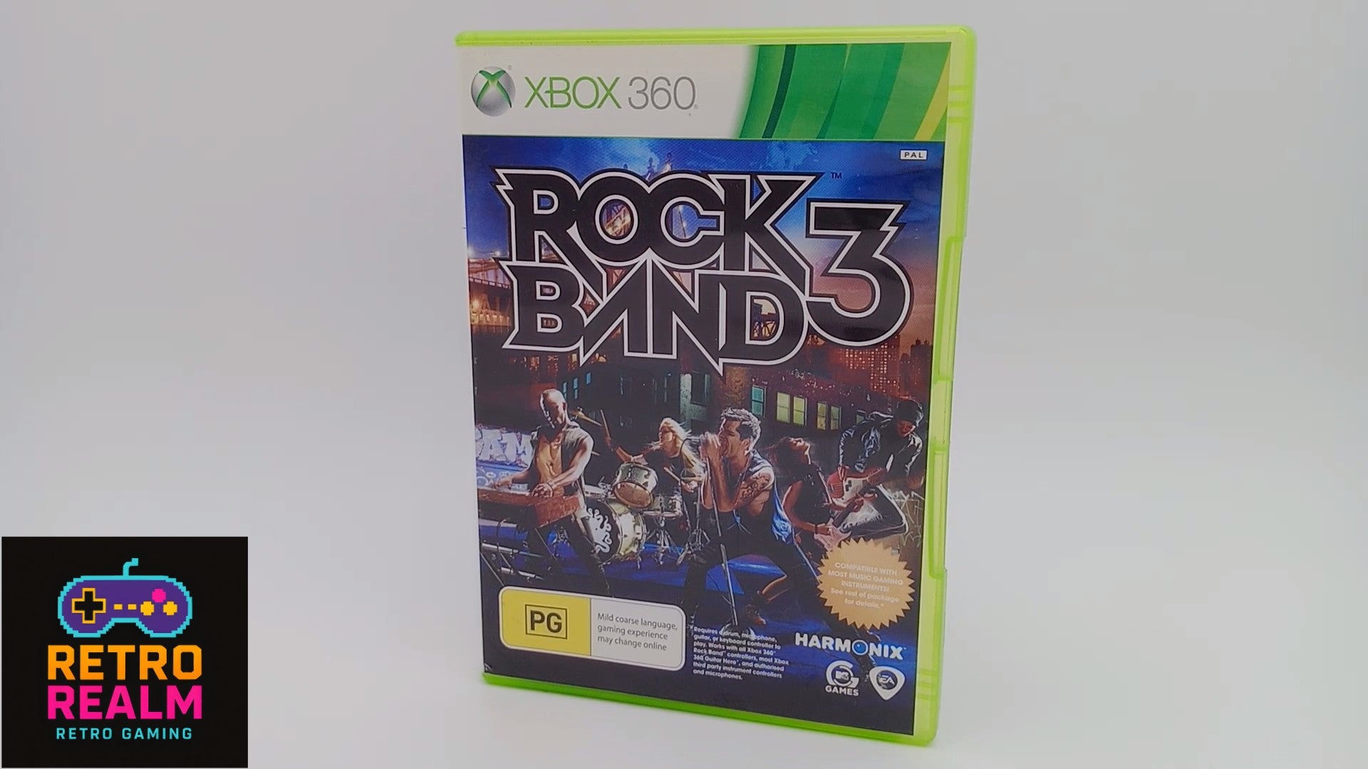 Rock Band 3 for XBOX 360 PAL CIB with Manual