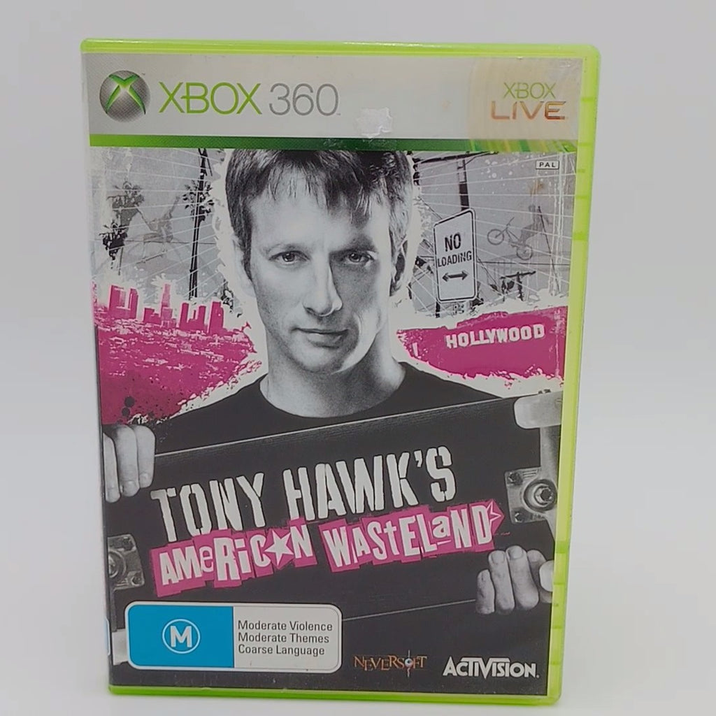Tony Hawk's American Wasteland for XBOX 360 PAL CIB with Manual