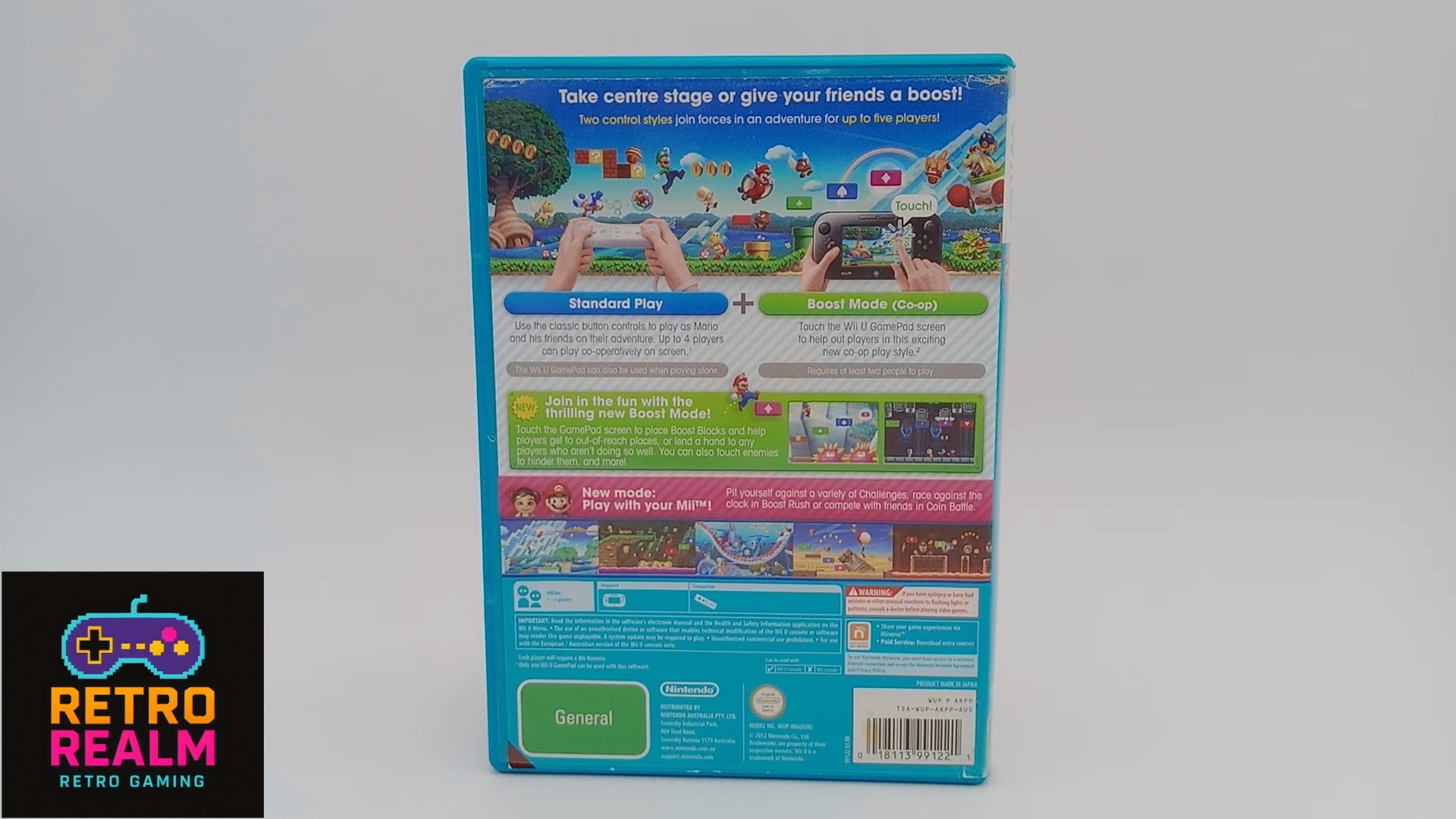 New Super Mario Bros. U for Wii U PAL no Manual