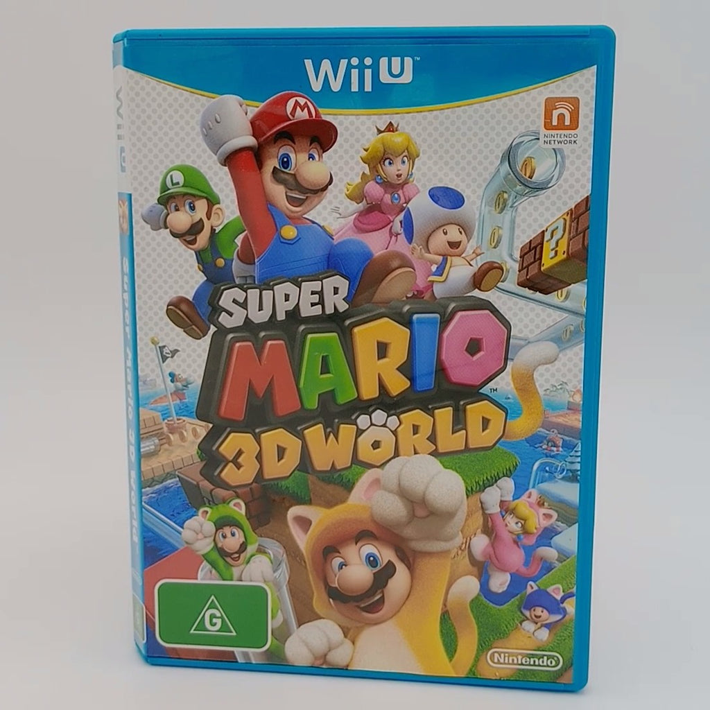 Super Mario 3D World for Wii U PAL CID with Manual