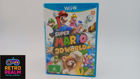 Super Mario 3D World for Wii U PAL CID with Manual