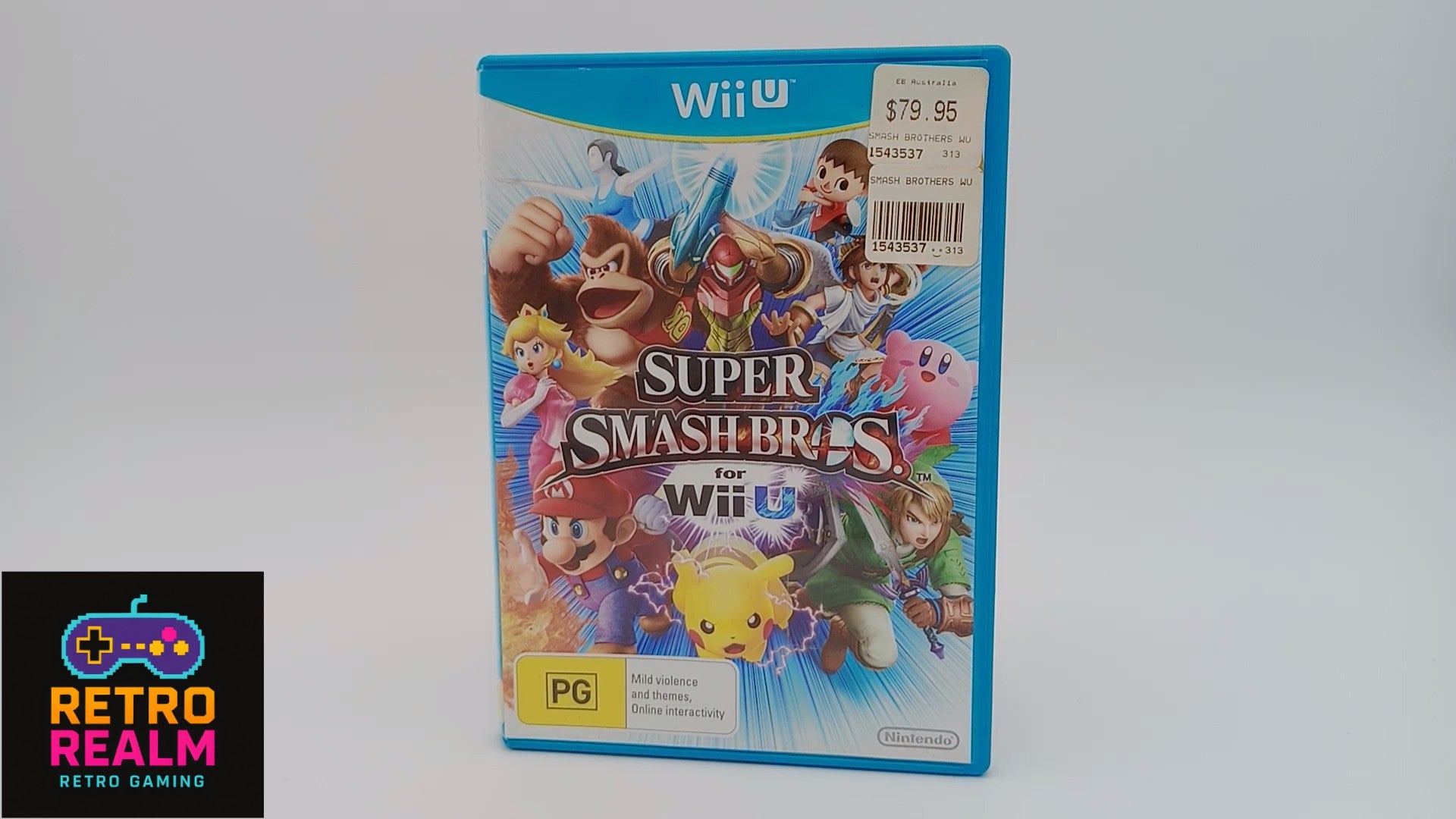Super Smash Bros. for Wii U PAL CID with Manual