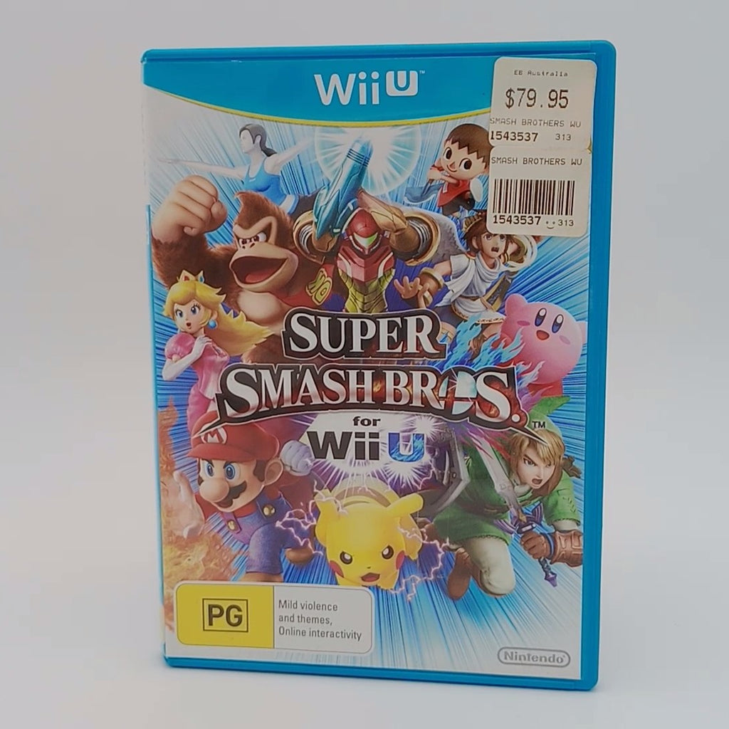 Super Smash Bros. for Wii U PAL CID with Manual