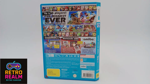 Super Smash Bros. for Wii U PAL CID with Manual