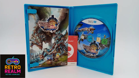 Monster Hunter 3 Ultimate for Wii U PAL CID with Manual