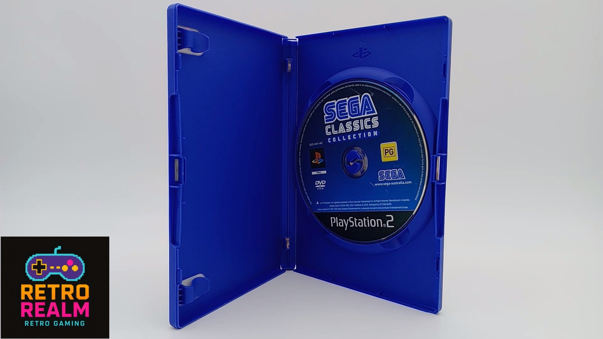 Sega Classics Collection PAL for PlayStation 2 no Manual