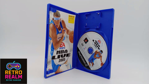 EA Sports NBA Live 2005 PAL for PlayStation 2 with Manual CID