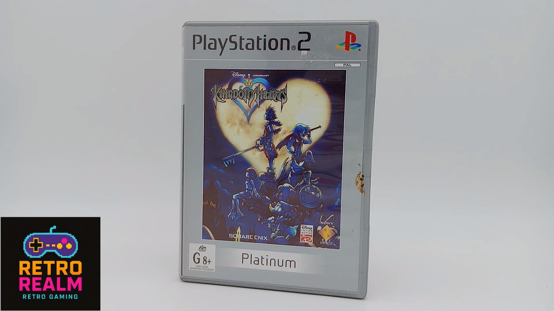 Kingdom Hearts PAL for PlayStation 2 with Manual CID