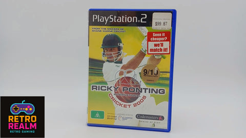 Ricky Ponting International Cricket 2005 PAL for PlayStation 2 with Manual CID