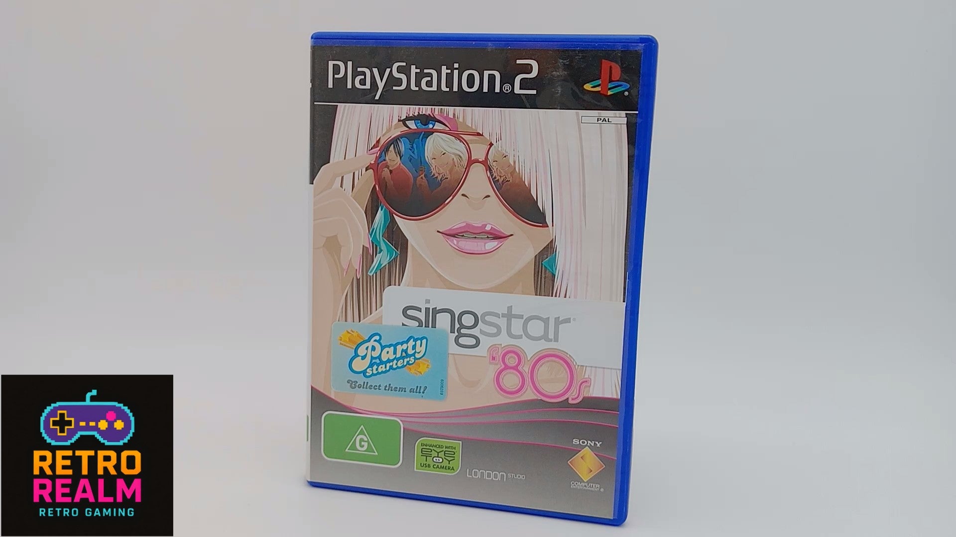 SingStar '80s PAL for PlayStation 2 with Manual CID