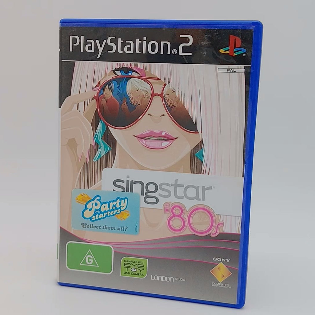 SingStar '80s PAL for PlayStation 2 with Manual CID