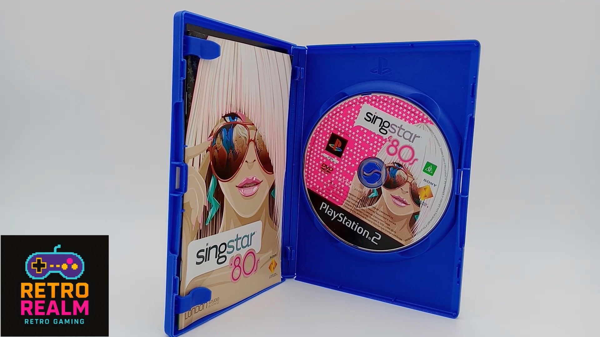 SingStar '80s PAL for PlayStation 2 with Manual CID