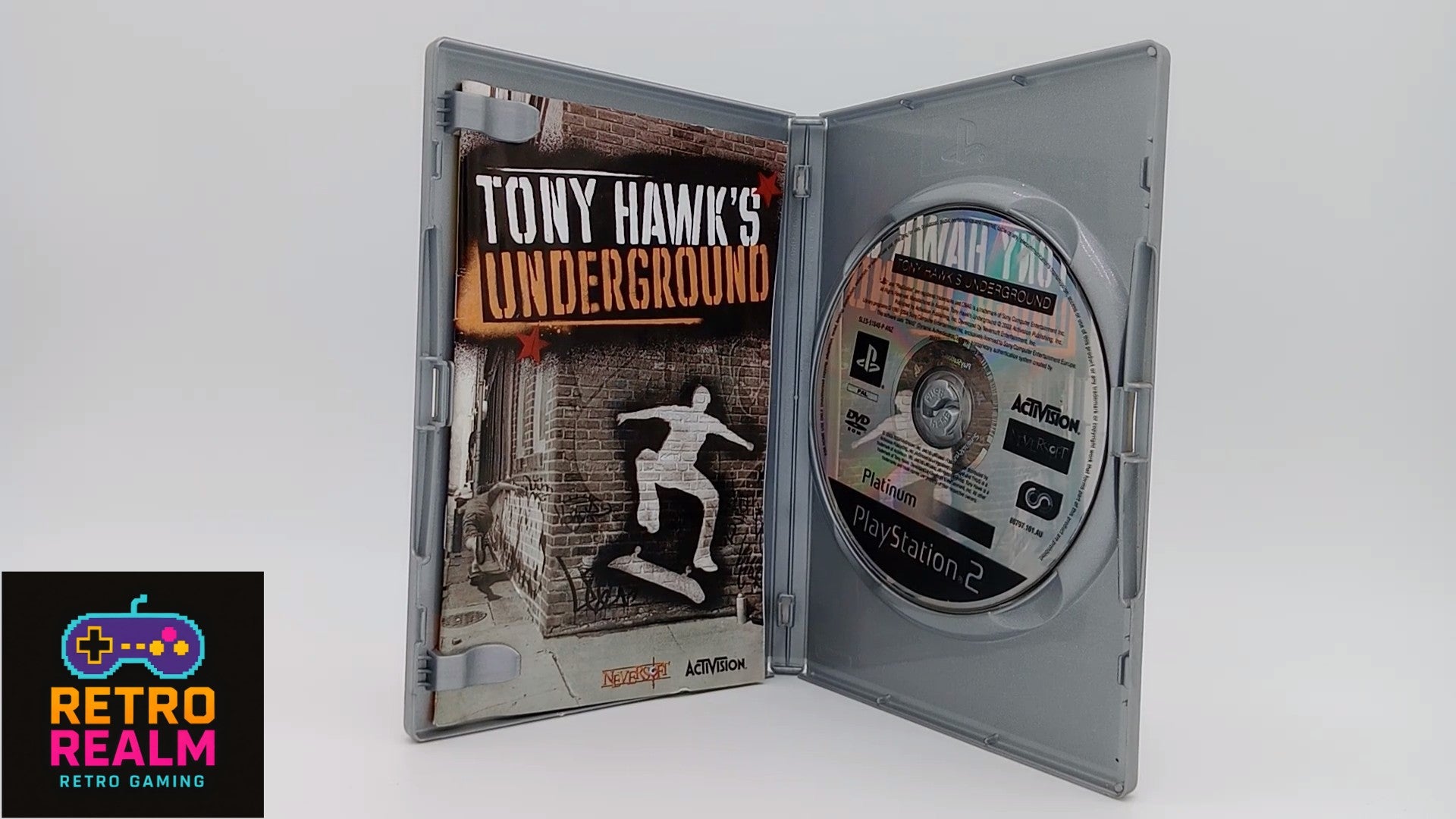 Tony Hawk's Underground PAL for PlayStation 2 with Manual CID