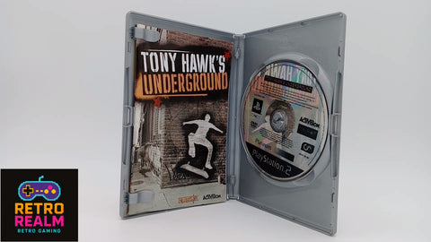 Tony Hawk's Underground PAL for PlayStation 2 with Manual CID