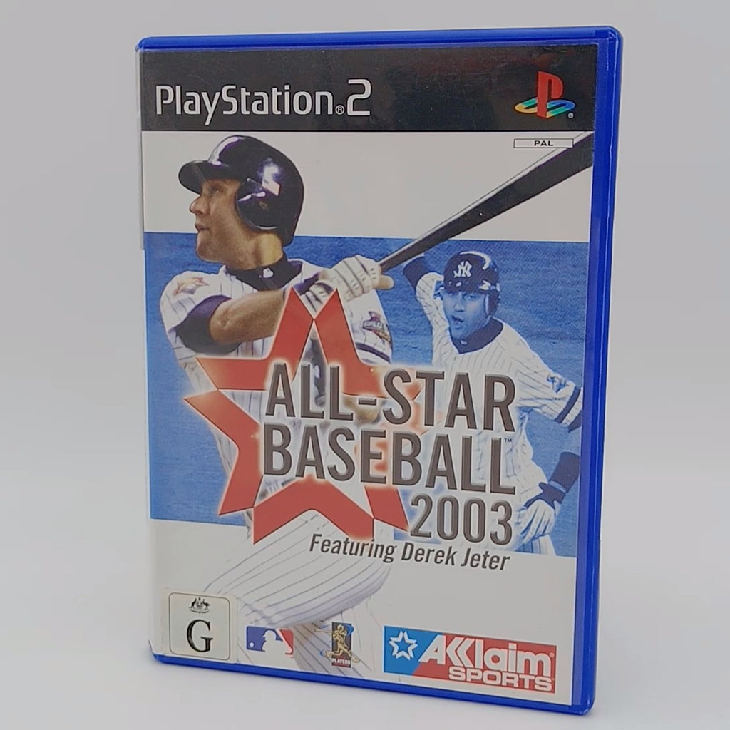 All-Star Baseball 2003 PAL for PlayStation 2 with Manual CID
