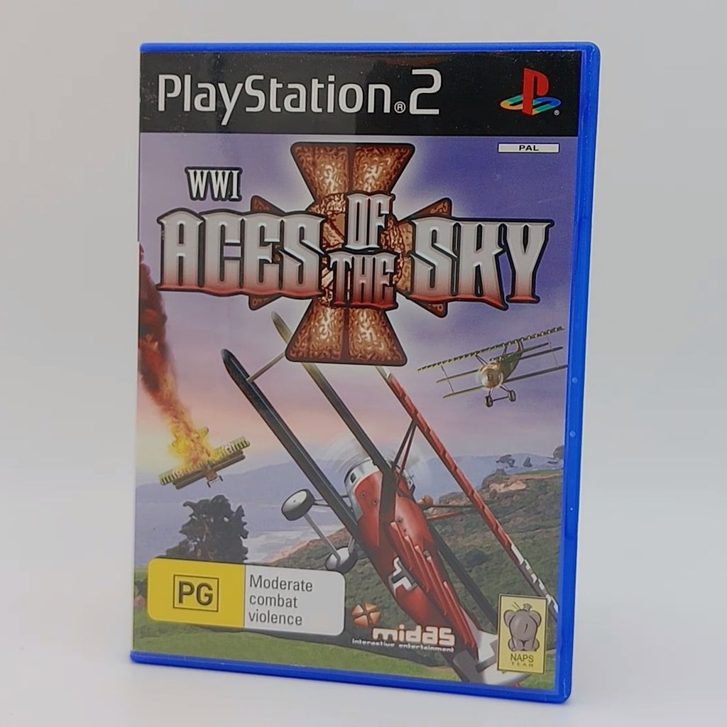 WWI: Aces Of The Sky PAL for PlayStation 2 with Manual CID
