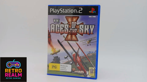 WWI: Aces Of The Sky PAL for PlayStation 2 with Manual CID