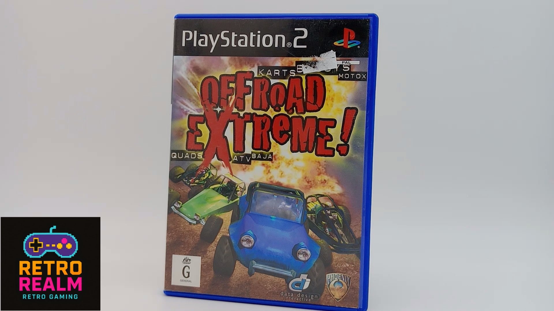 Offroad Extreme PAL for PlayStation 2 with Manual CID