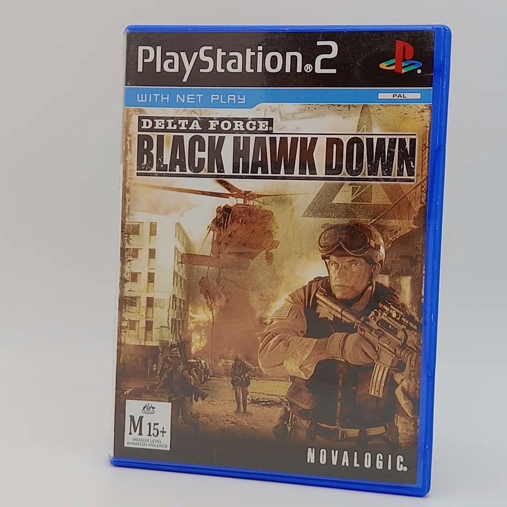 Delta Force Black Hawk Down PAL for PlayStation 2 with Manual CID