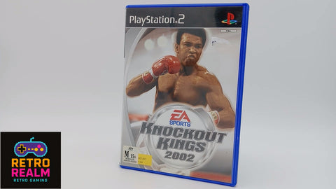 EA Sports Knockout Kings 2002 PAL for PlayStation 2 with Manual CID