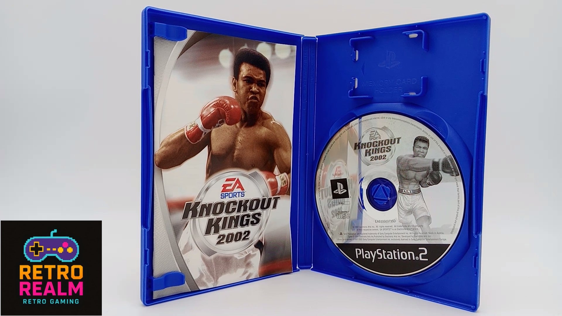 EA Sports Knockout Kings 2002 PAL for PlayStation 2 with Manual CID