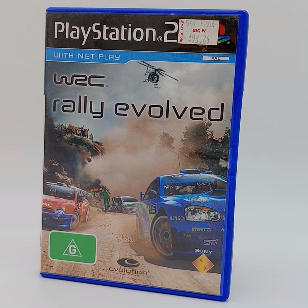 WRC: Rally Evolved PAL for PlayStation 2 with Manual CID