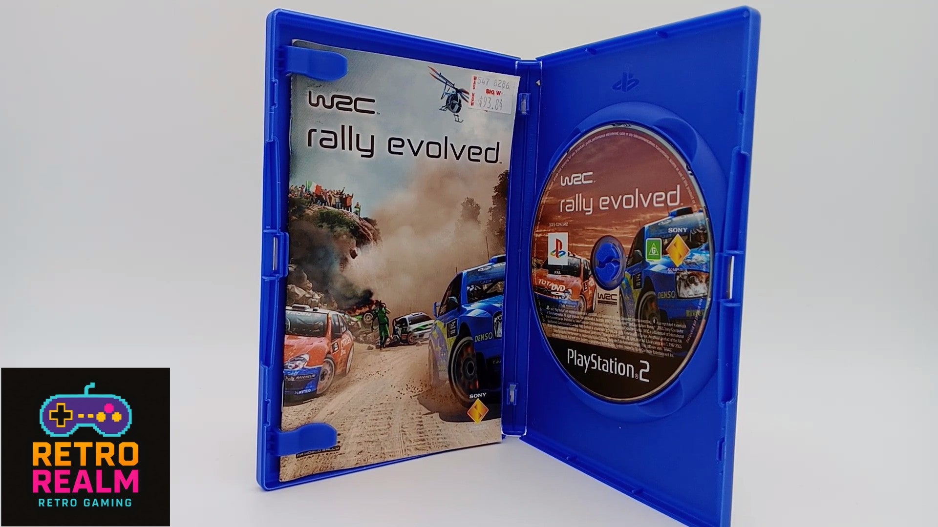 WRC: Rally Evolved PAL for PlayStation 2 with Manual CID