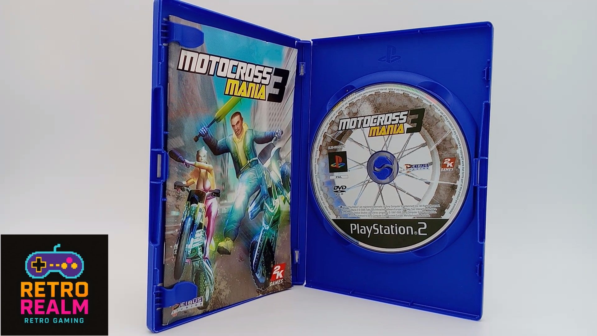 Motocross Mania 3 PAL for PlayStation 2 with Manual CID